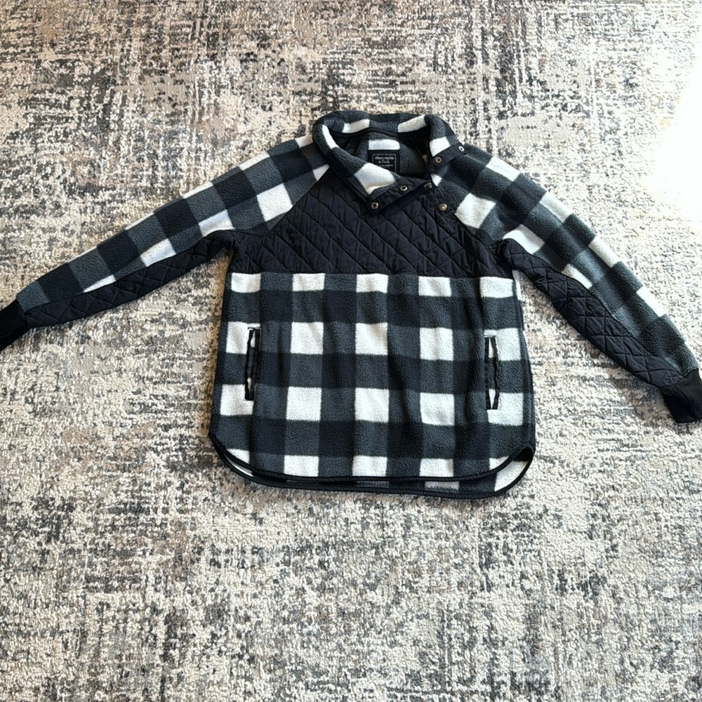 Abercrombie fleece pull over